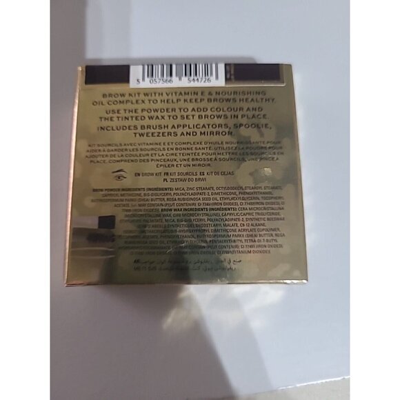 Revolution Pro Ultimate Brow Sculpt Kit On The Go Brows Shade Ebony - Picture 2 of 2